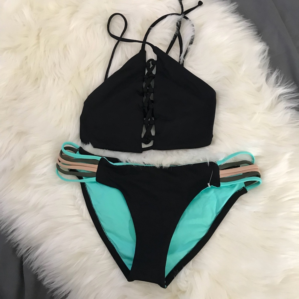 L Space High Neck Bikini Set